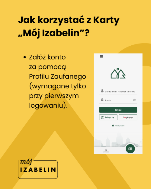 Jako korzystać z Karty „Mój Izabelin”