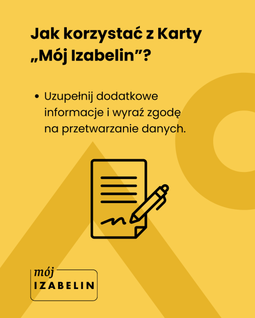 Jako korzystać z Karty „Mój Izabelin”