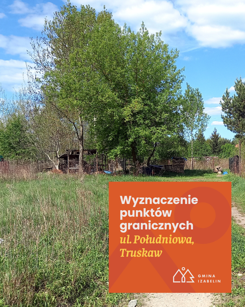 aktualność: Wyznaczenie punktów granicznych