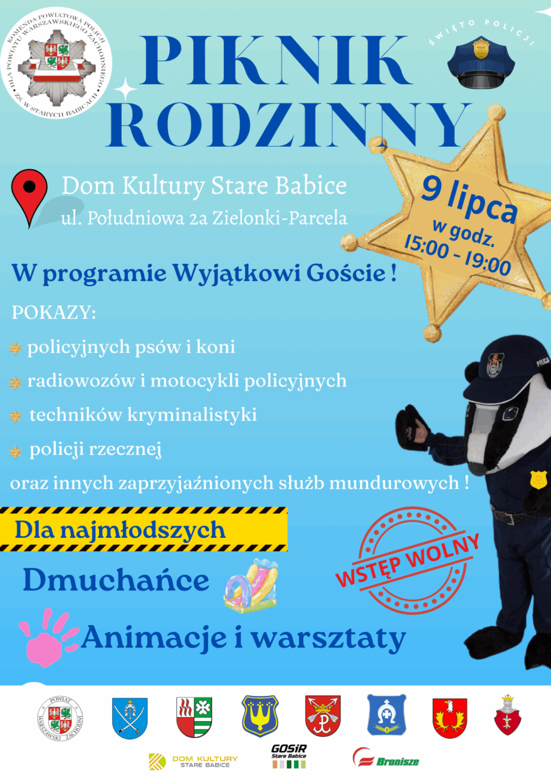 aktualność: Piknik rodzinny z okazji Święta Policji