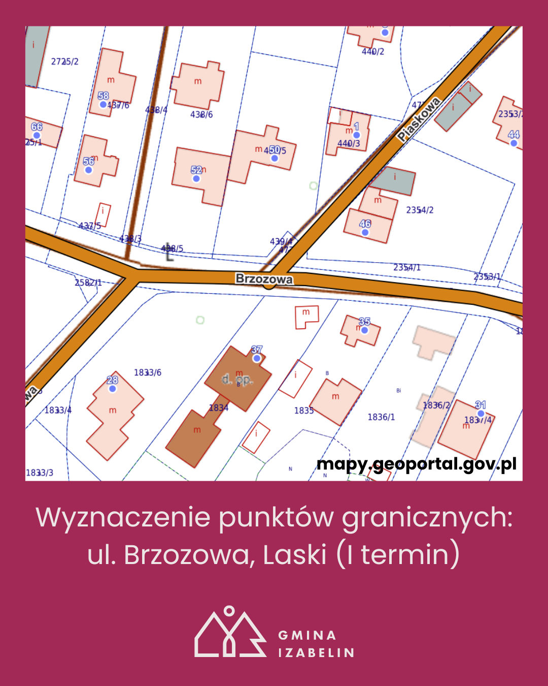 aktualność: Wyznaczenie punktów granicznych