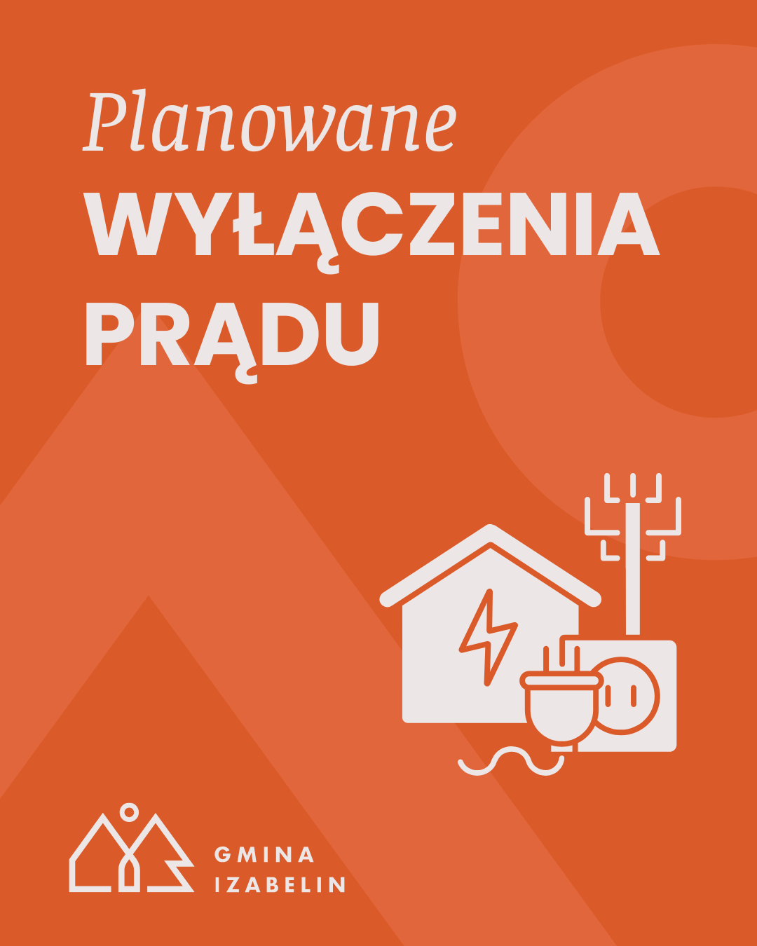 aktualność: Przerwa w dostawie prądu