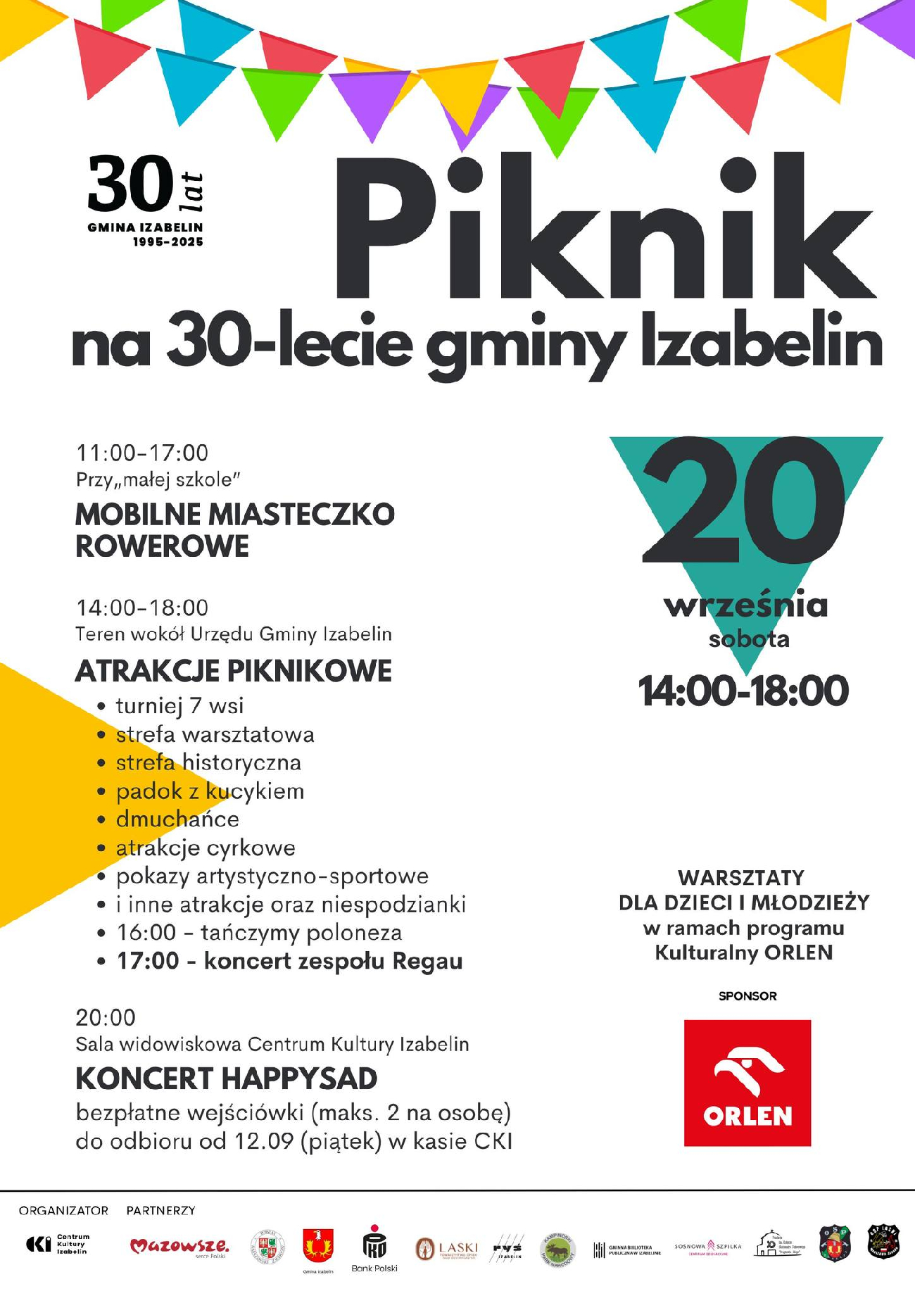 aktualność: Piknik na 30-lecie gminy Izabelin