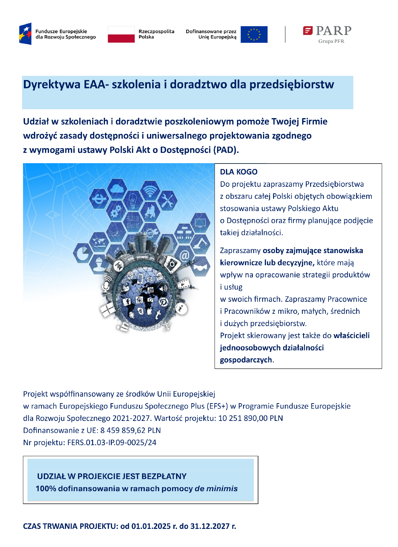 aktualność: Dyrektywa EAA – szkolenia i doradztwo dla przedsiębiorstw