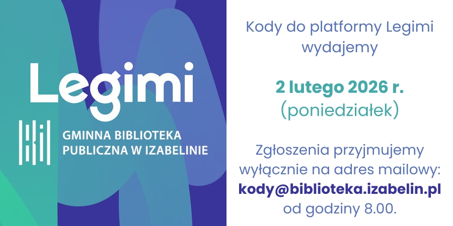 aktualność: Kody Legimi na luty 2026 r.