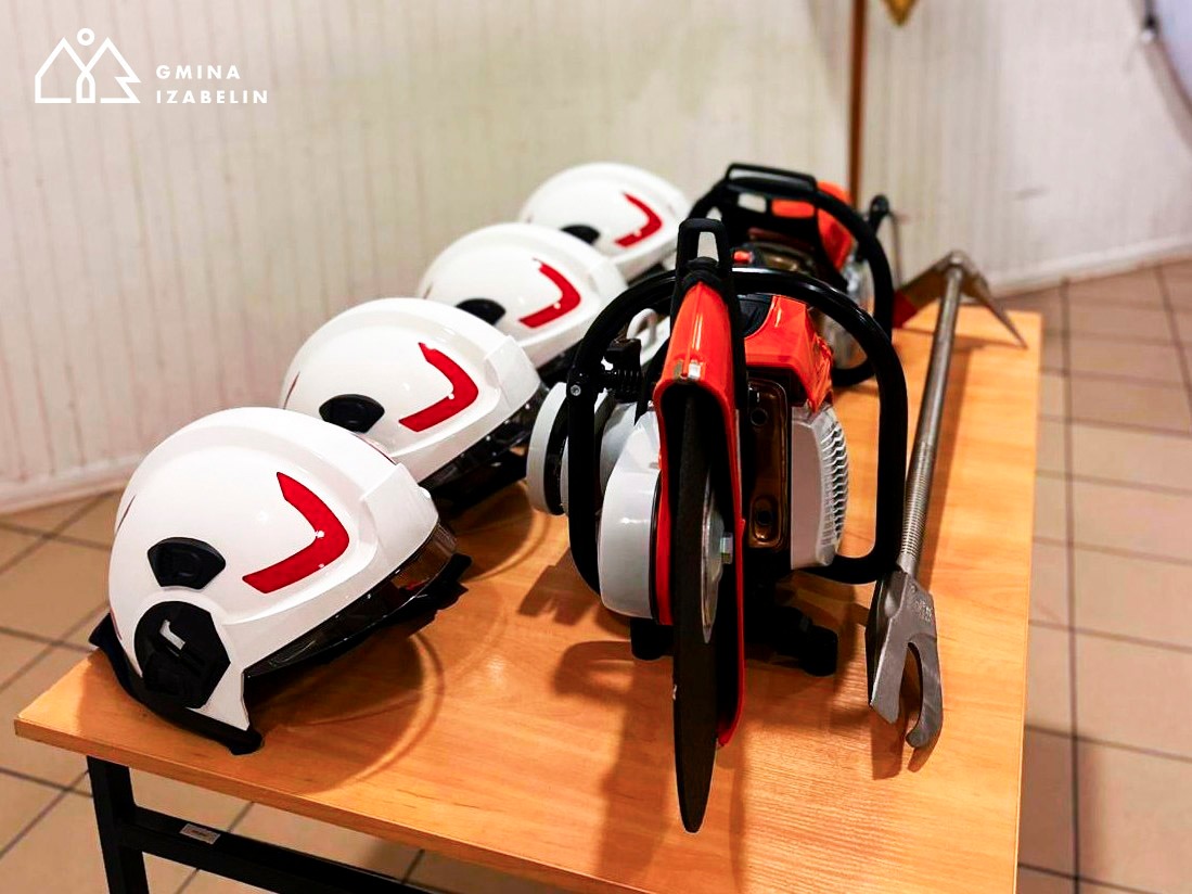 aktualność: OSP Laski: nowe władze, nowy sprzęt