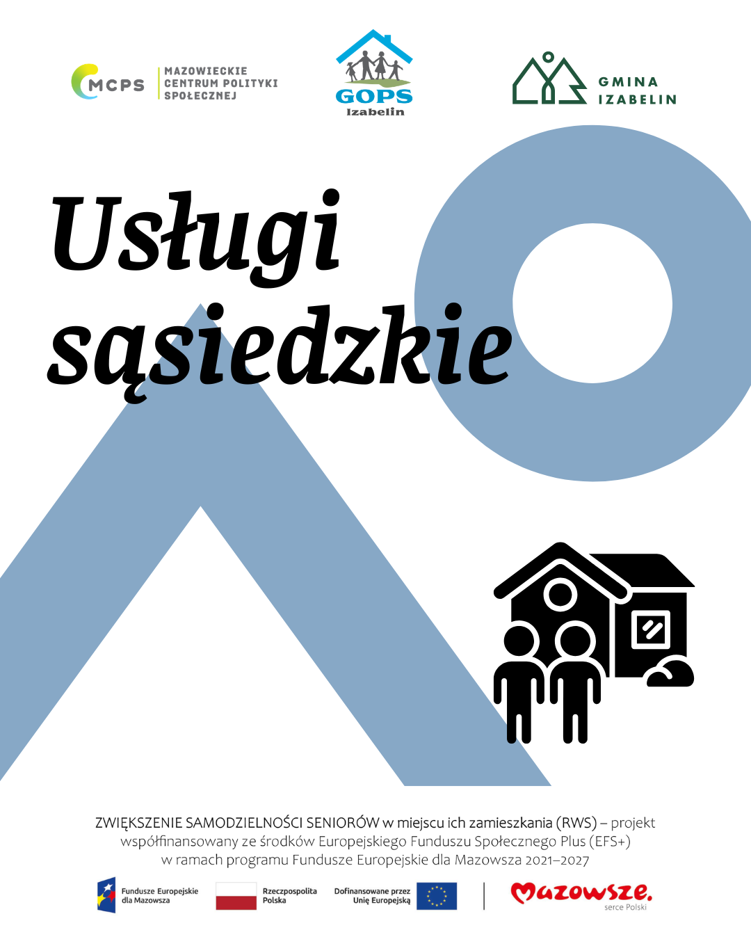 aktualność: Usługi sąsiedzkie dla mieszkańców gminy 60+