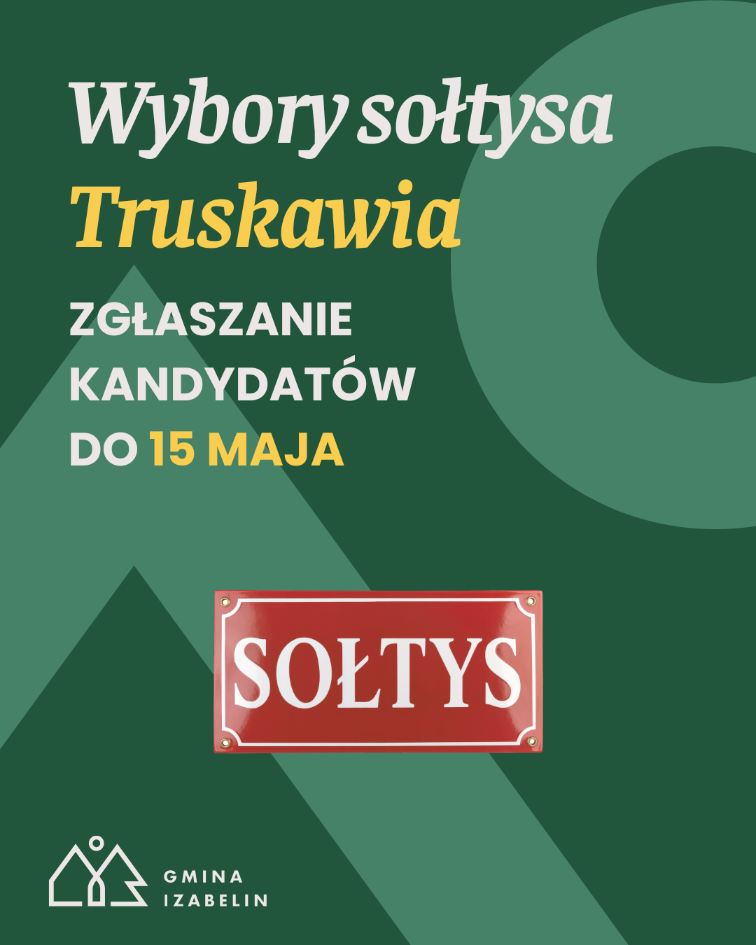 aktualność: Wybory sołtysa Truskawia