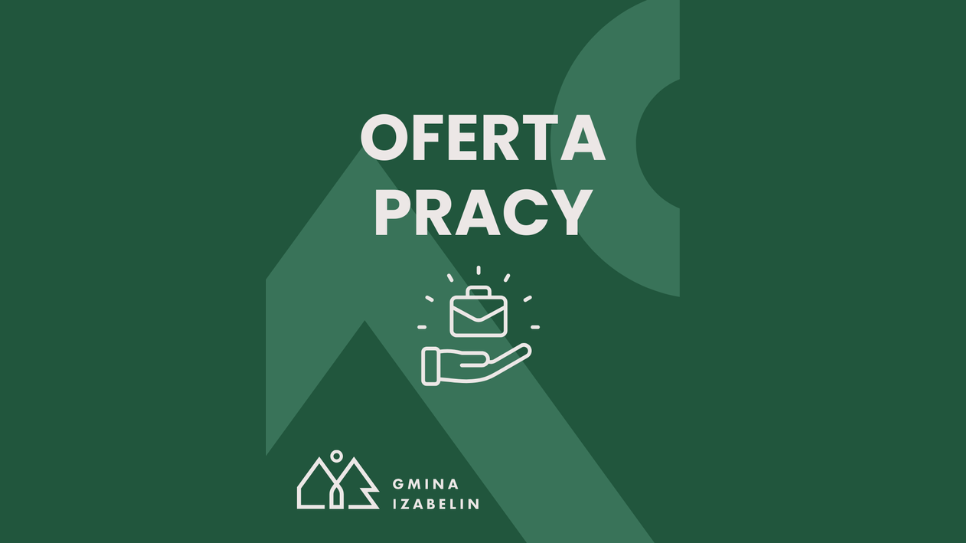 aktualność: Nabór na wolne stanowisko ds. kancelaryjno-oświatowych 