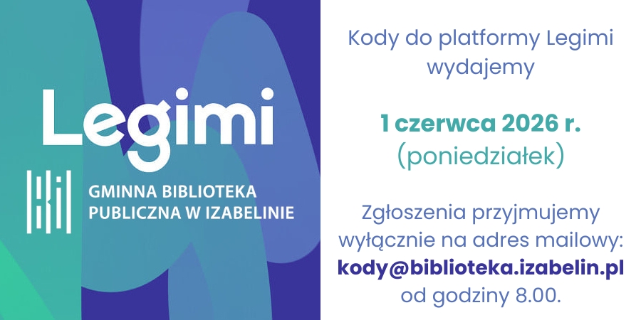 aktualność: Kody Legimi na czerwiec 2026 r.
