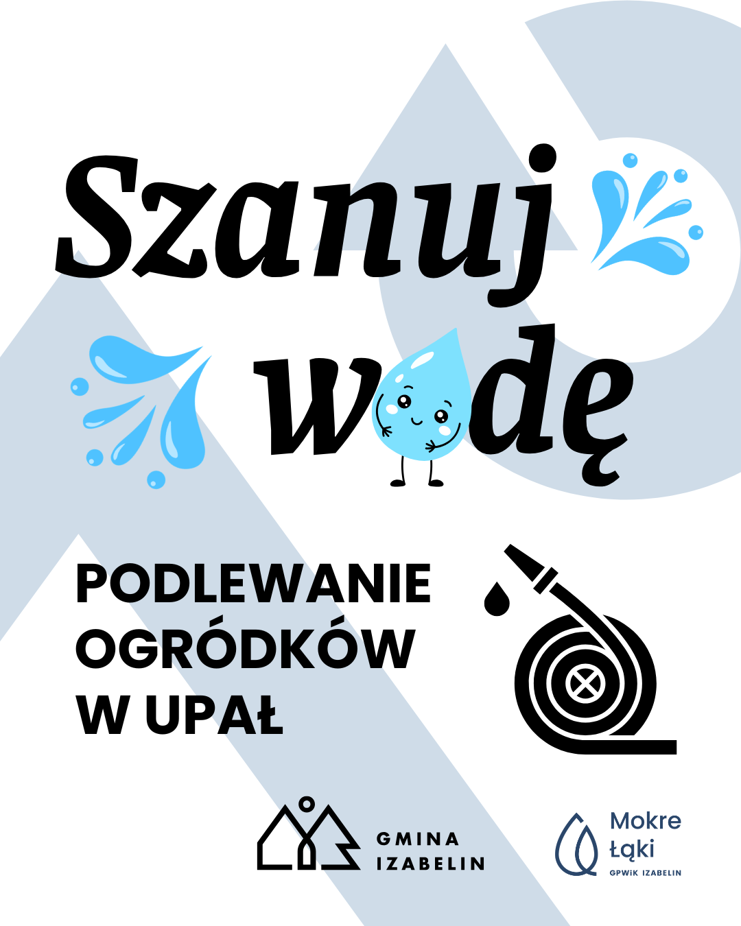 aktualność: Nie podlewajmy ogródków w upale