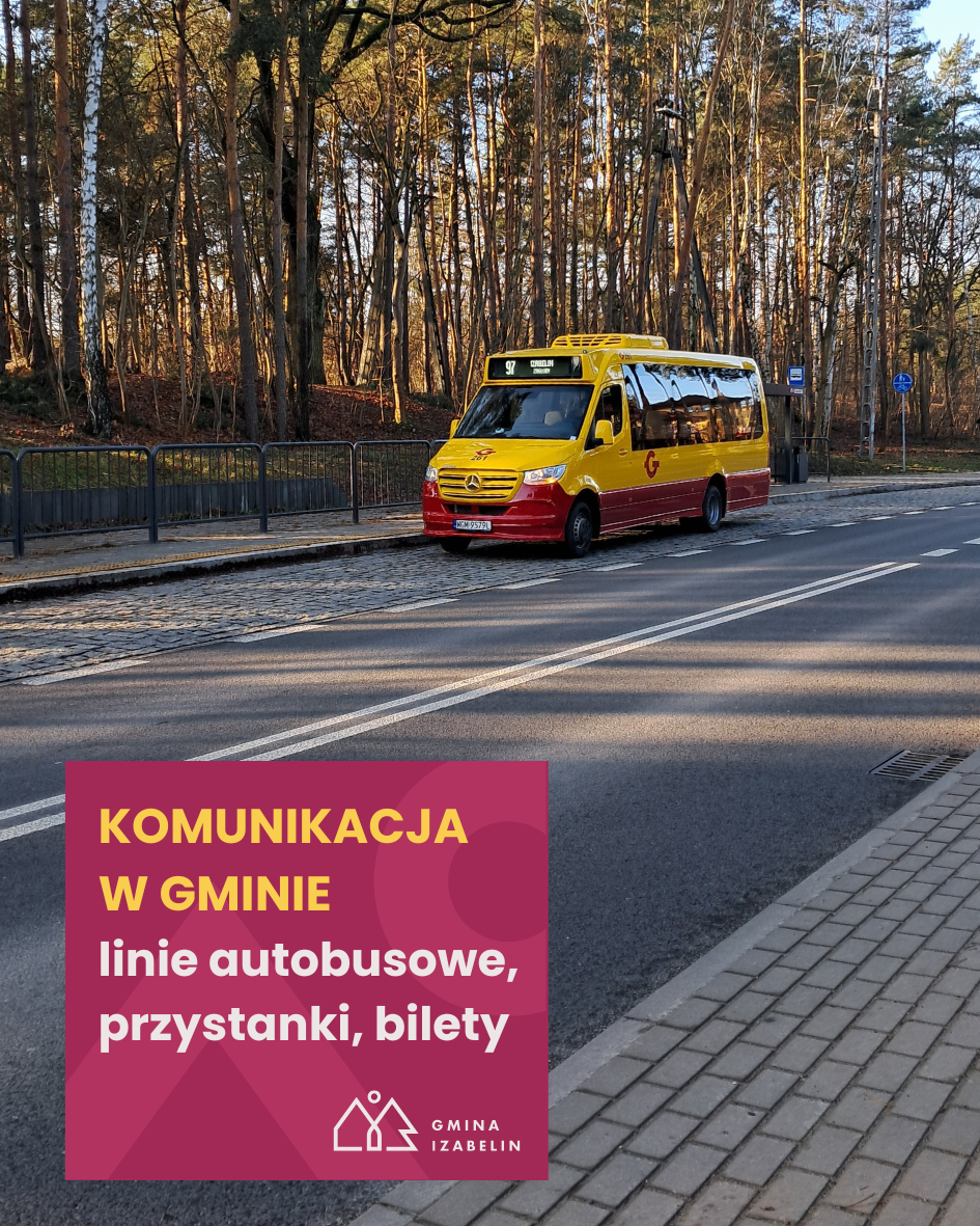 aktualność: Komunikacja autobusowa w gminie